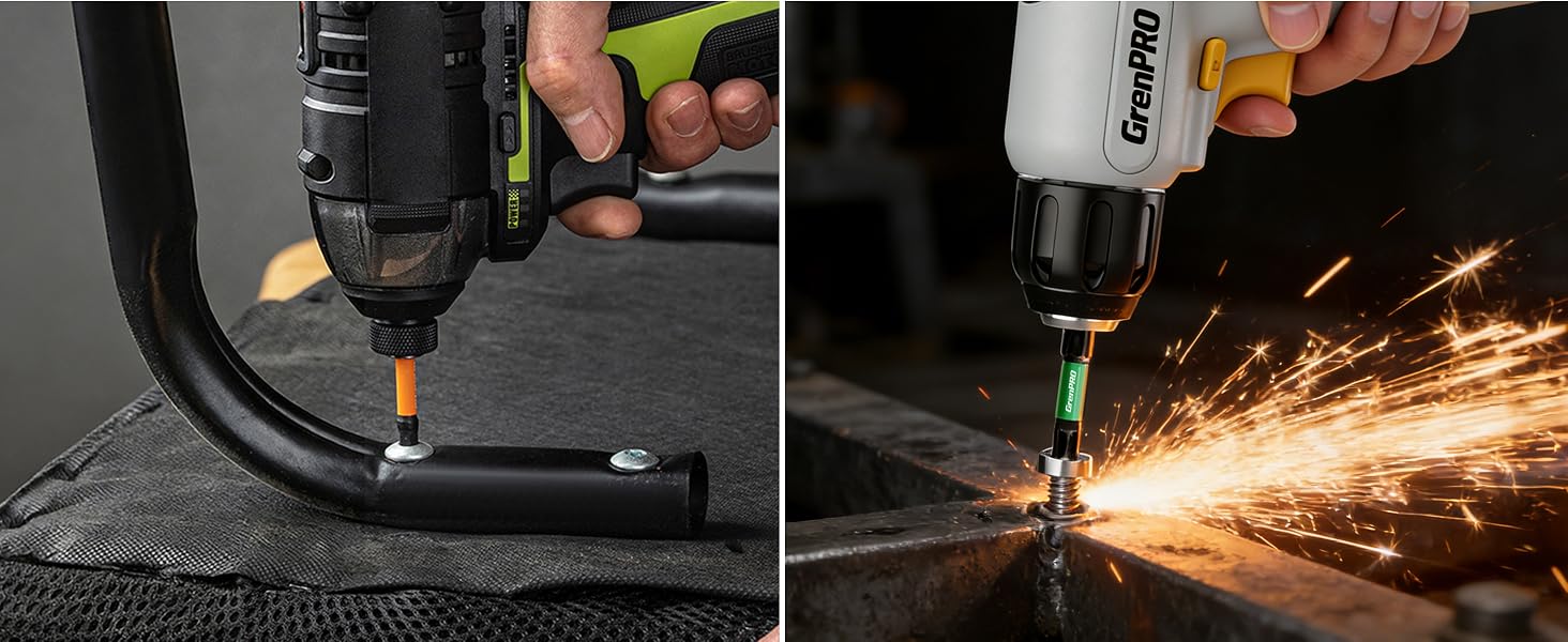 Impact Screwdriver Bits Set