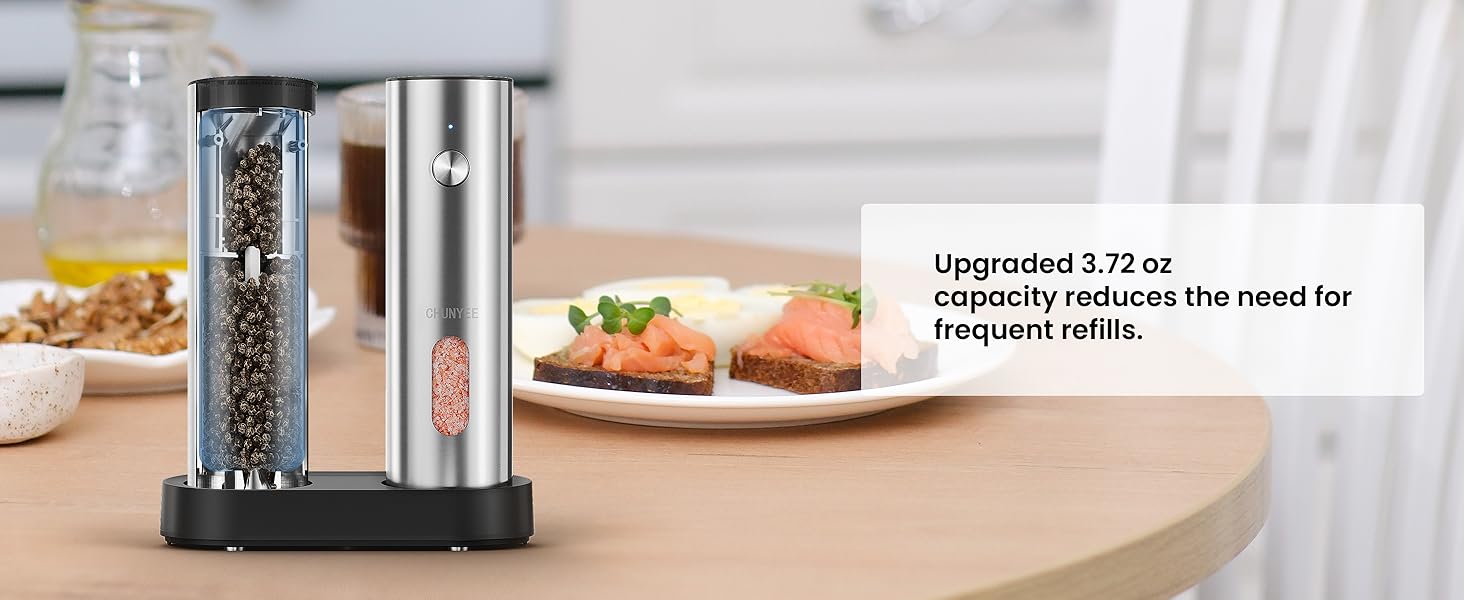 salt and pepper grinder set