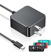 Feirsh 45W Charger for Steam Deck and Switch, AC Adapter Steam Charger Fast USB-C Steam Power Ada...