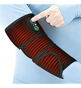 Cordless Heating Pad for Arm, Elbow, Wrist, Leg, Stomach, 39x3.5 in Extra Long Portable Heated Br...