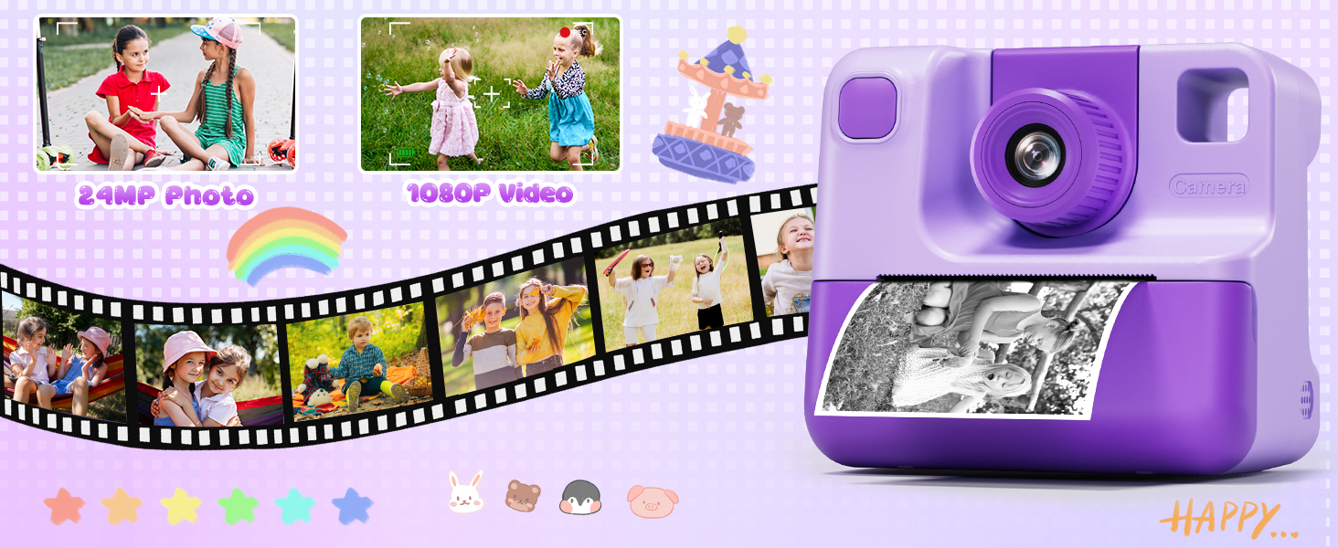 instant print camera for kids