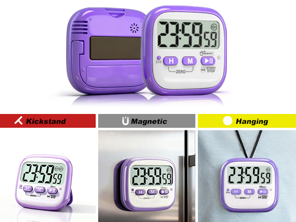 Digital timer with three mounting options