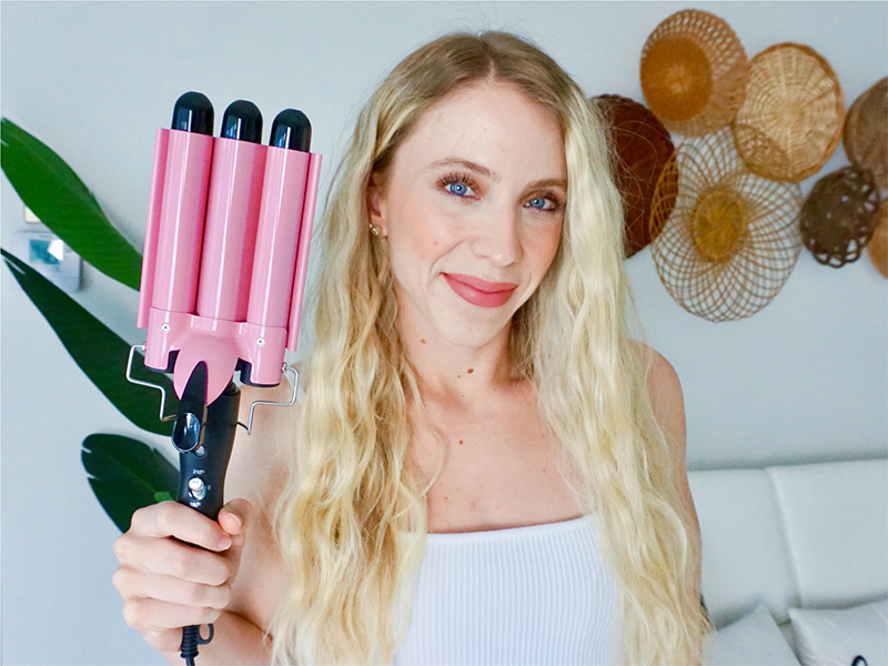 3 Barrel Curling Iron Hair Crimper