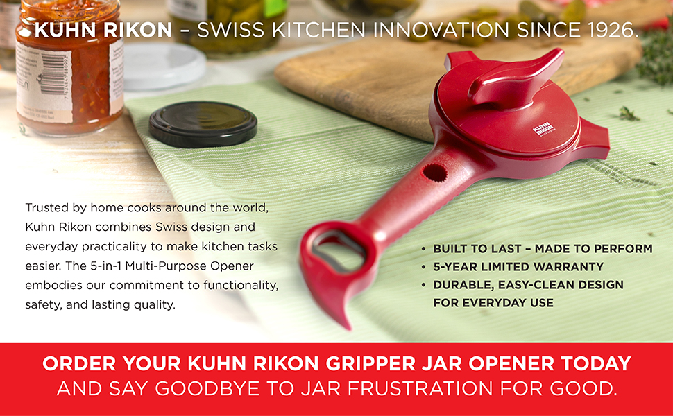 built to last jar opener for everyday use. easy to clean
