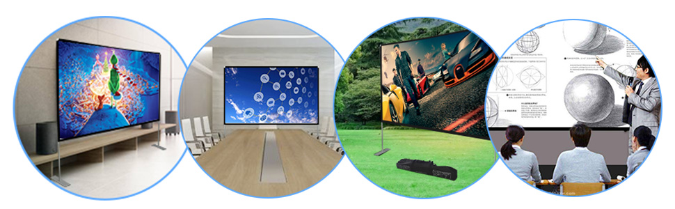 100 inch projector screen