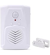 Motion Activated Voice Player - Voice Recordable PIR Infrared Motion Sensor Detector with Multi-T...