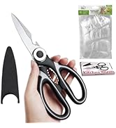 EBIEFLY Heavy Duty Kitchen Aid Scissors Professional Shears for Meat Cutting Sharp Kitchenaid She...