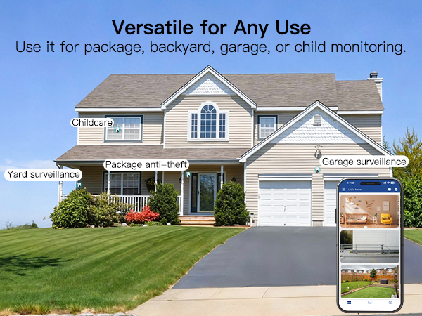 camera security;house cameras;camera for home;camara de seguridad para casas exteriores