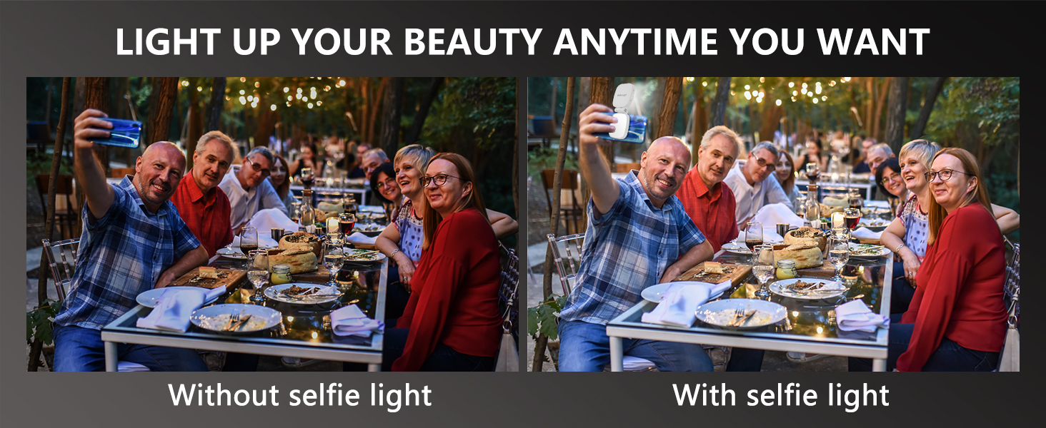 Magnetic Selfie Light