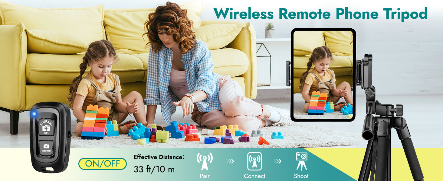 Wireless Remote Tripod 