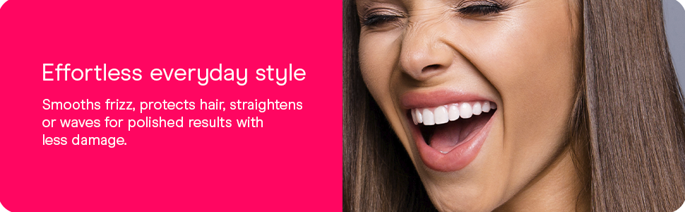 Conair double ceramic. Effortless everyday styling.