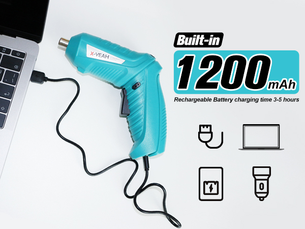 cordless screwdriver rechargeable