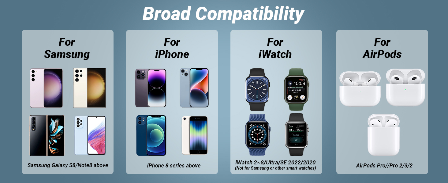 3 in 1 wireless charging station apple