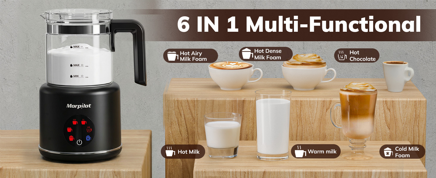 Electric Milk Frother and Steamer