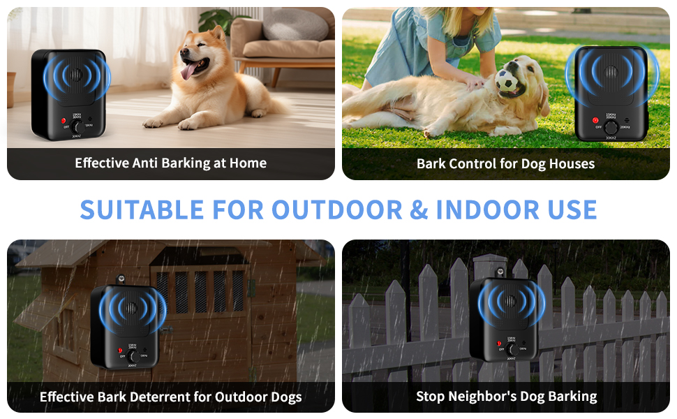 sonic bark deterrents