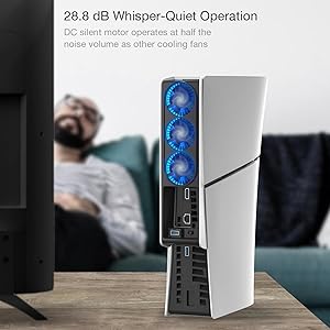 juspro cooling fan for ps 5 slim