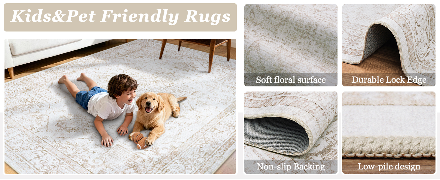 beige rug