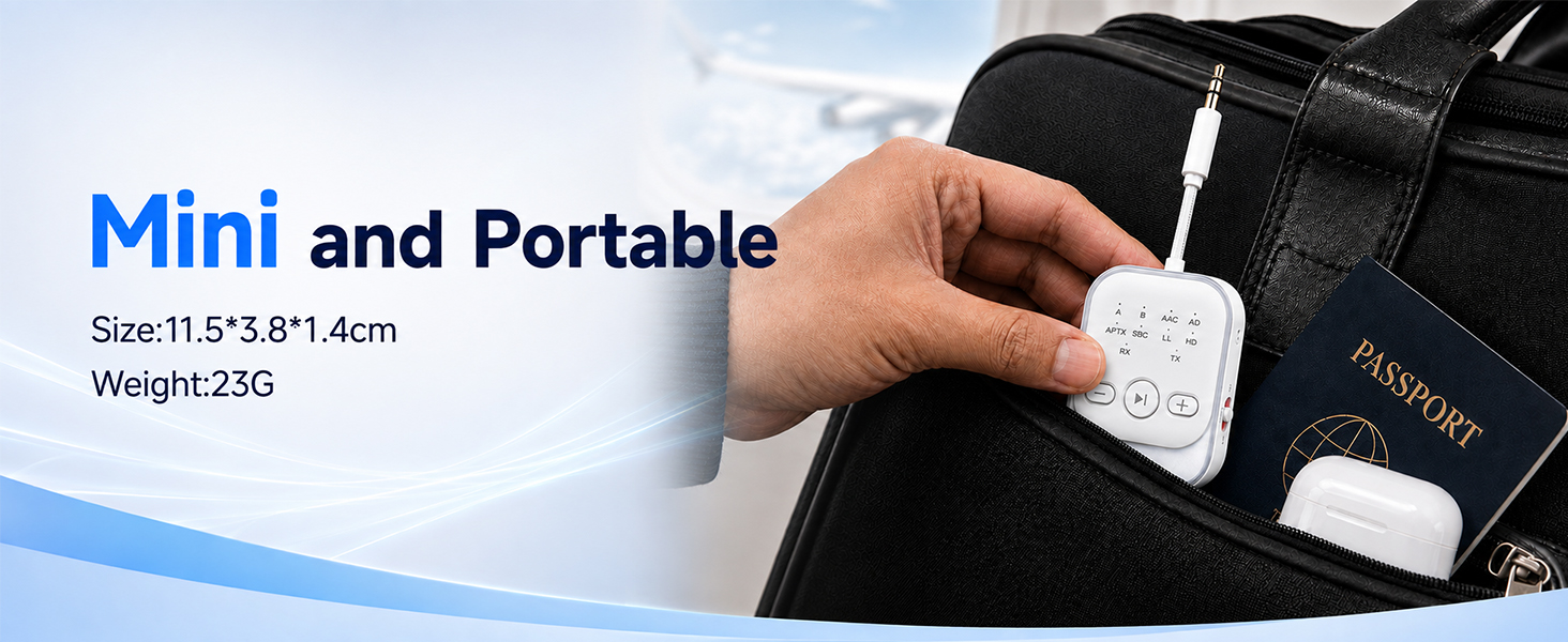 Airplane Bluetooth Transmitter Receiver
