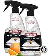 Weiman Quartz Countertop Cleaner and Polish (2 Pack w/Micro Towel) Clean and Shine Your Quartz Co...