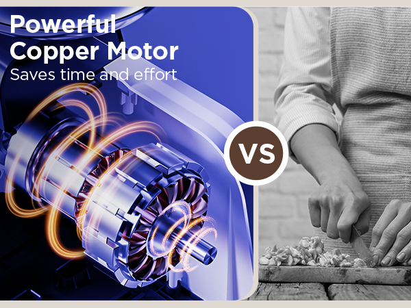 ALTRA LIFE electric meat grinder with powerful copper motor