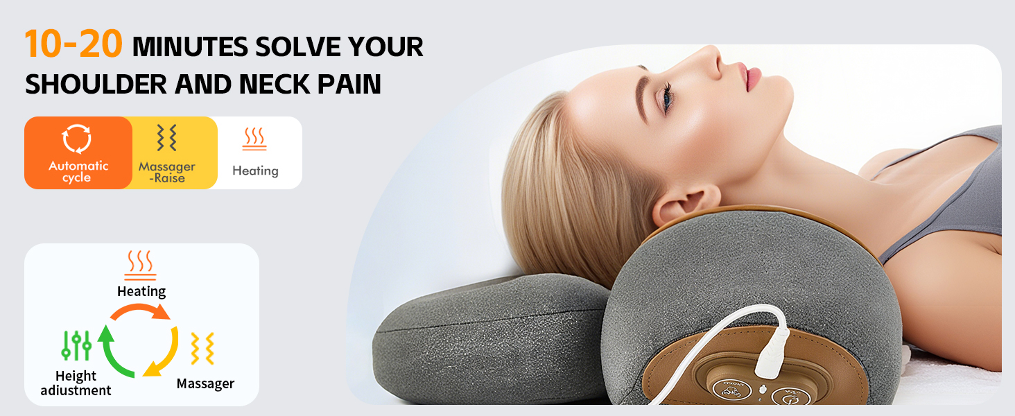 neck massager with heat