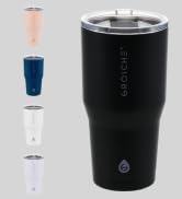 tumbler cup travel tea mug insulated coffee 20oz lid cold stainless steel thermal hot drink reusable