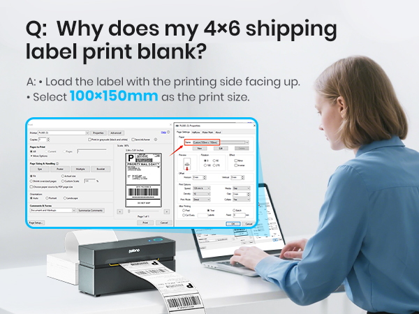thermal printer shipping label printer thermal label printer for small business label printer 4x6