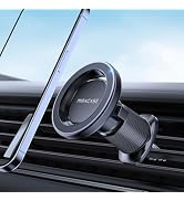 Miracase Car Phone Holder for Magsafe [Strong Magnets] Magnetic Phone Holders for Your Car, 360°A...