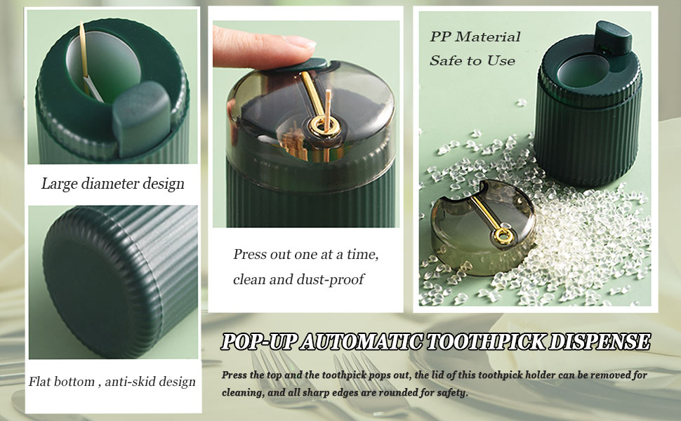 toothpick holder toothpick dispenser pop up toothpick dispenser tooth pick holder toothpick case