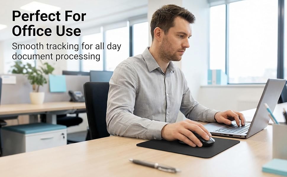 black mouse pad for office