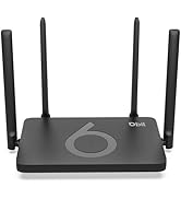 DBIT AX1500 WiFi 6 Router Dual Band Wireless Internet Router, Wireless Speed Up to 1.5 Gbps with ...