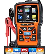 FOXWELL NT301 Plus 2 IN1 OBD2 Scanner Battery Tester, OBD2 Scanner Diagnostic Tool Check Engine C...