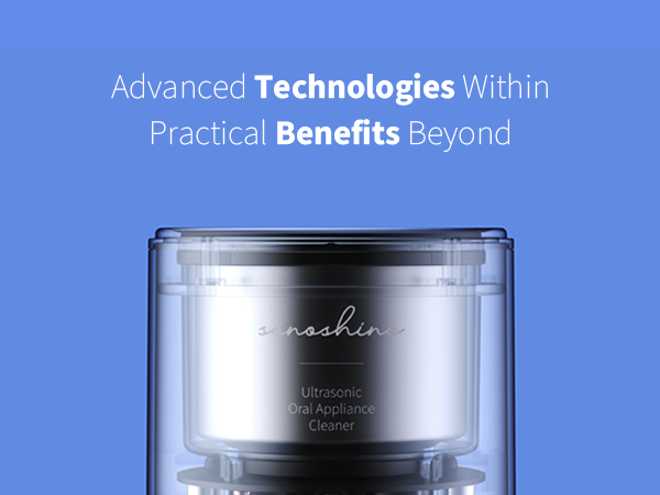 Shinchie SonoShine dental retainer aligner denture cleaner
