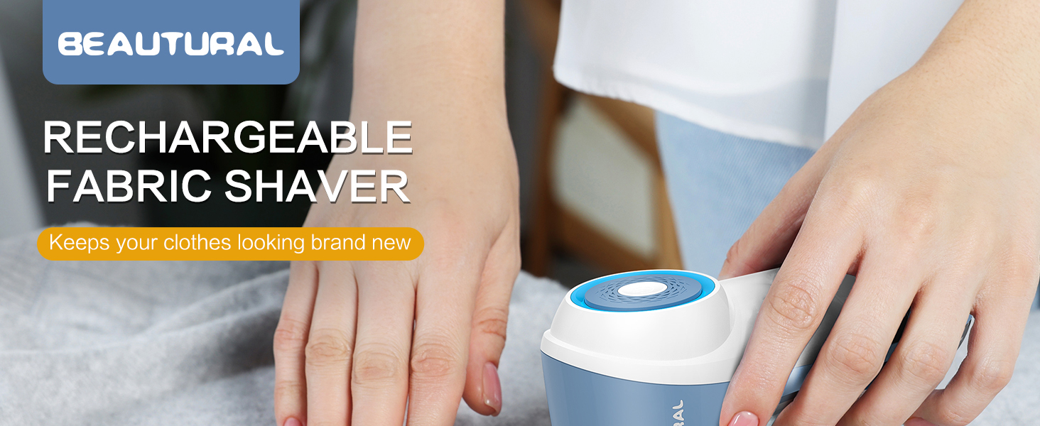 BEAUTURAL Rechargeable Fabric Shaver