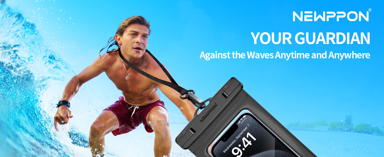 Newppon 6 Pack Waterproof Phone Pouch