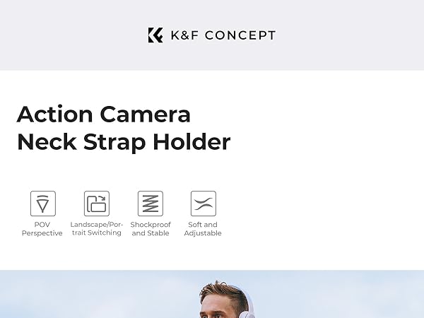 action camera neck mount