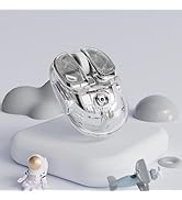 SEUNKWANG EWEADN Q9 Wireless Clear Mouse Dual Mode Bluetooth & 2.4G USB Computer Mouse with RGB L...