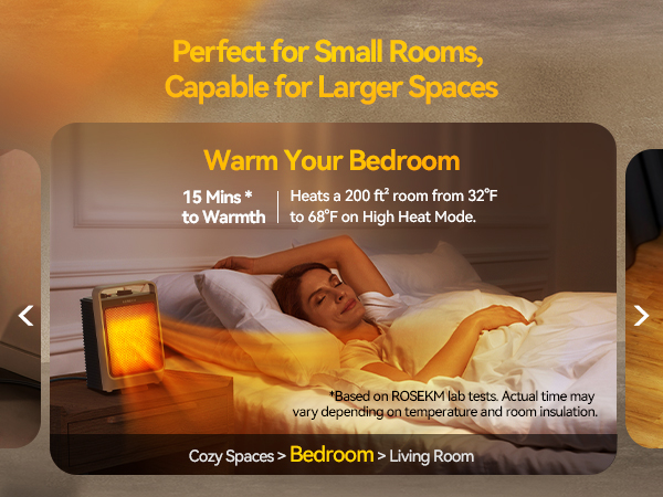 heater for bedroom