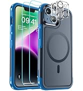 SUPFINE Magnetic for iPhone 14 Case(Compatible with MagSafe)(12FT Military Grade Drop Protection)...