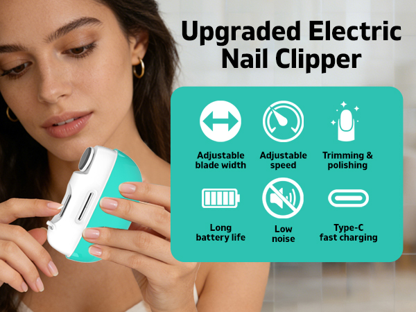 Upgraded Electric Nail Clipper