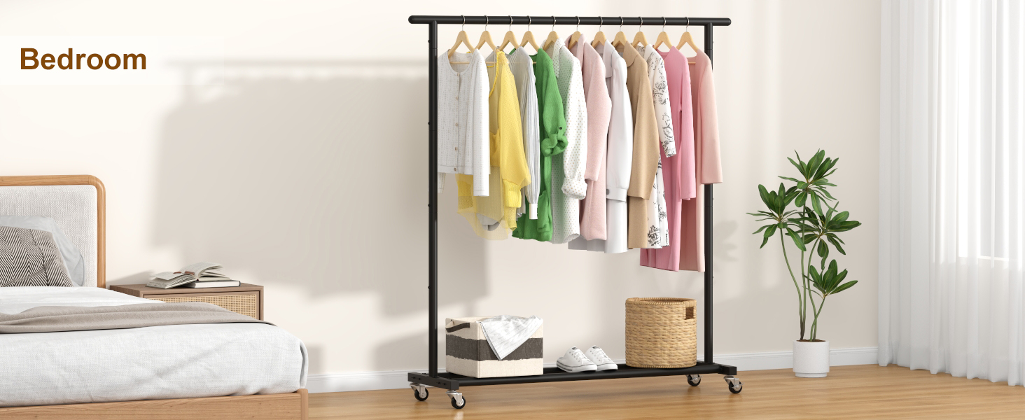 Black Clothes Drying Rack