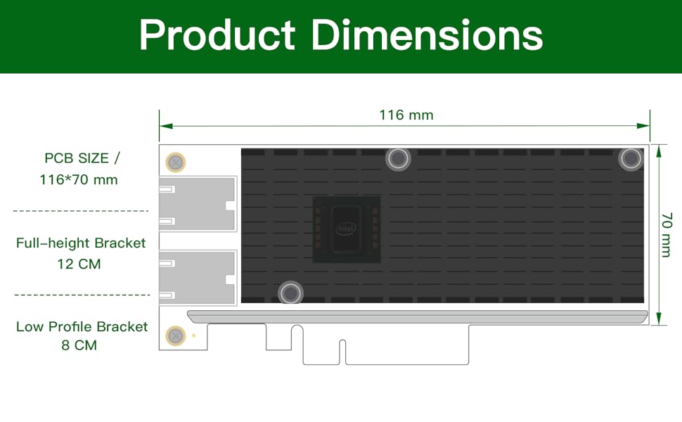 x540-t1 10g nic dual rj45 nic ethernet network card