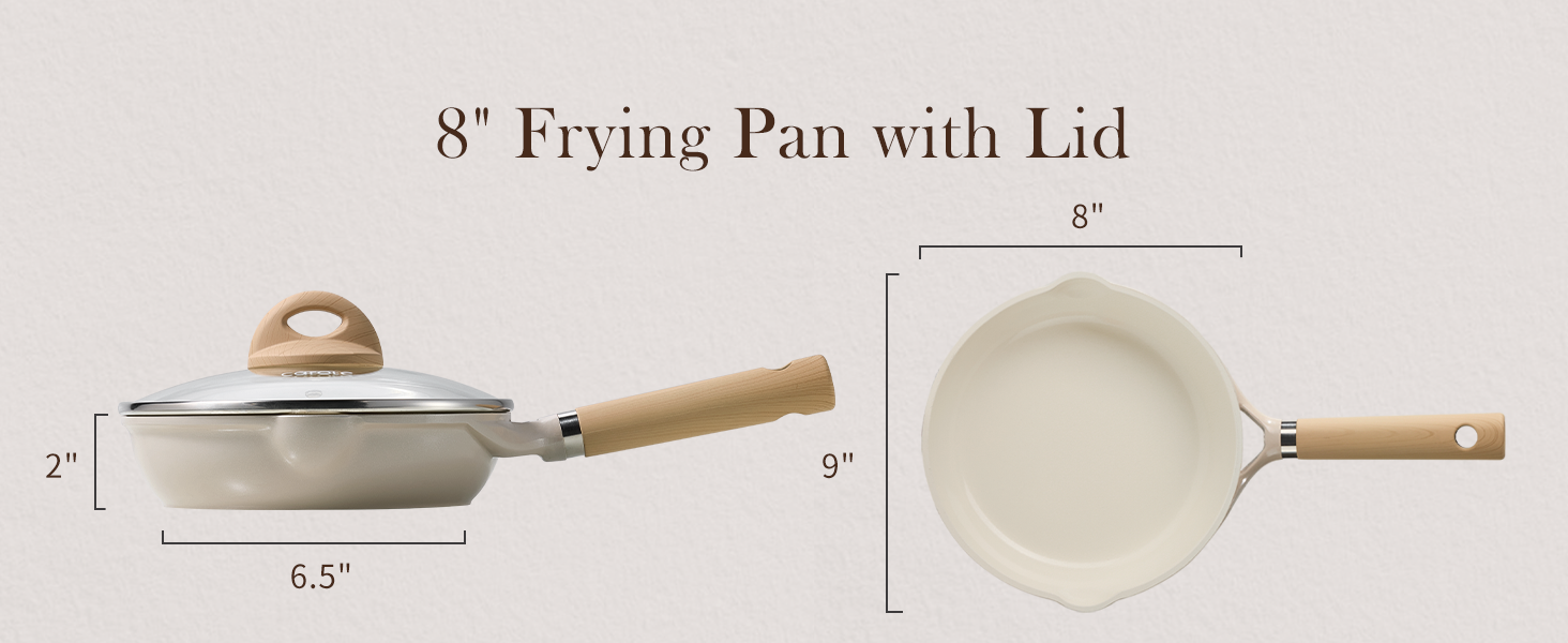8&amp;#34; Frying Pan with lid