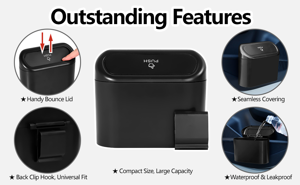 Car Trash Can