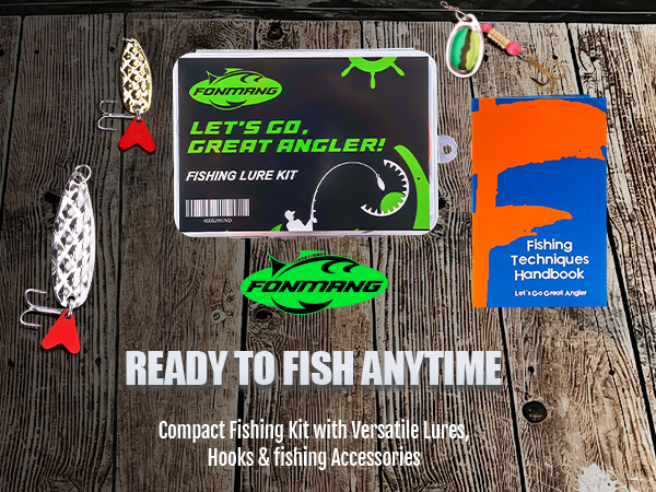 Multiple Types Fishing Lures Kit Included