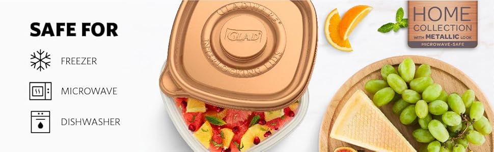 Glad, Gladware, Containers, Food Storage, Airtight, Seal, BPA Free, Lunch, Dishwasher safe