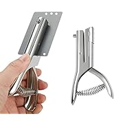 1/8 inch Hole Punch,Single Hole Punch Heavy Duty Hole Punches Paper Punch Portable Hand Held Long...
