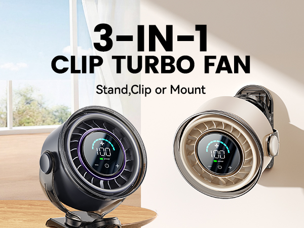 portable clip on fan