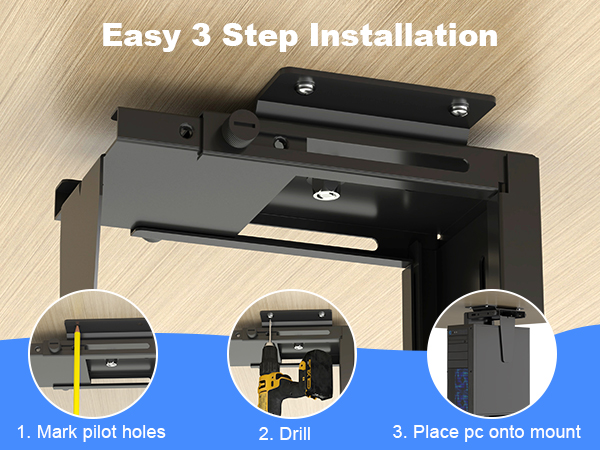 pc desk mount