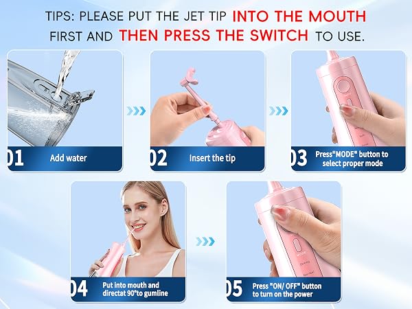 water flosser